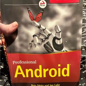 Professional Android Book - Red and Black